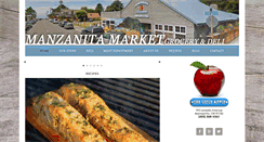 Desktop Screenshot of manzanitamarket.com
